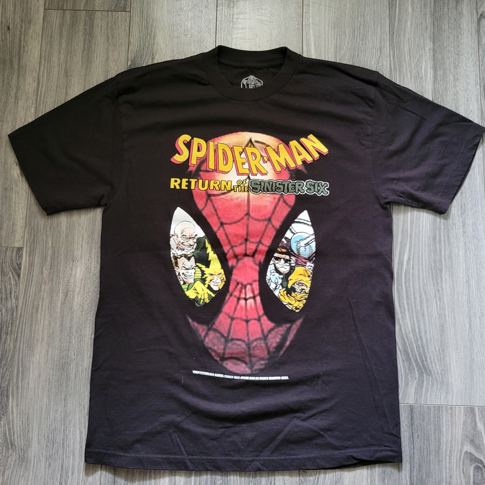 Marvel Spider-Man Black Graphic Tee